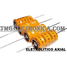 100UF,100MF - CAPACITOR ELETROLITICO AXIAL,Aluminum Electrolytic Capacitors Axial - DIVERSOS - ELCO 100UF/40Volts - AXIAL,10X18MM